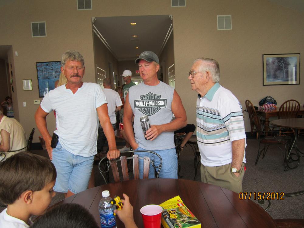 Glenn,Dennis and Dad