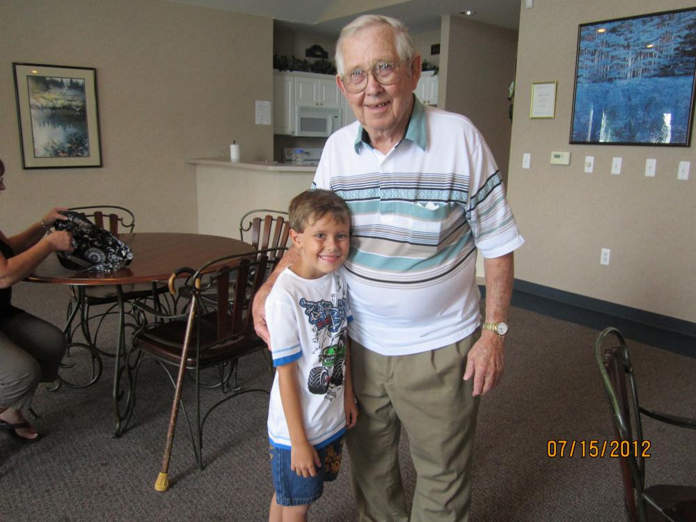 Caleb and Dad
